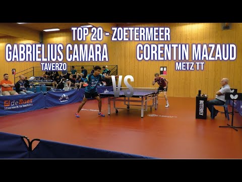 Top 20 Gabrielius Camara vs Corentin Mazaud match highlight - De Boer Maatwerk in keukens
