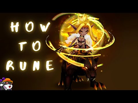 HOW TO RUNE SAVANNAH (the wind beast rider) and HOW TO COUNTER | summoners war