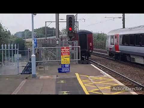 WCRC class 47772 and steam loco 61306 Mayflower pass Chelmsford on an ECS move 16/08/21
