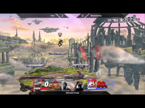 Mercury Meltdown - Blacktwins (Mario) vs Yoh (Sheik) - Winners Finals