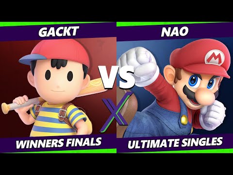 S@X 453 Winners Finals - Gackt (Ness) Vs. Nao (Mario) Smash Ultimate - SSBU