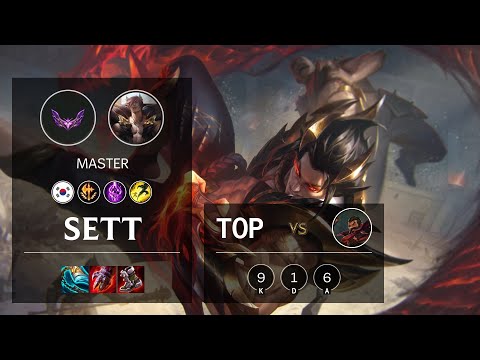 Sett Top vs Graves - KR Master Patch 12.2