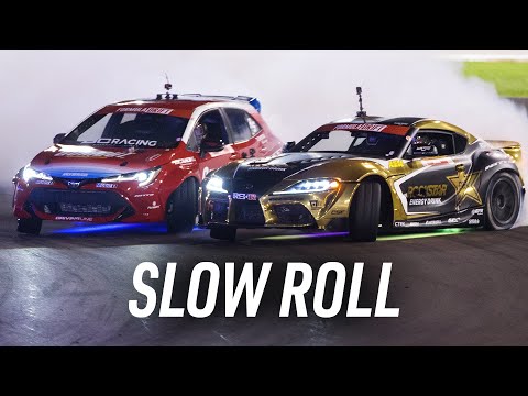 フォーミュラドリフト セントルイス（ミゾーリ)Toyotaスープラのドリフトスローモーション動画 PROSPEC