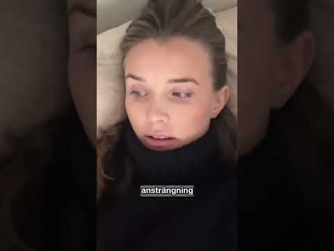 Molly har passerat gravidvecka 32 och kroppen börjar bli tung! 🤰