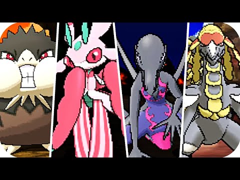 Pokemon Sun & Moon - All Totem Pokémon Battles (1080p60)