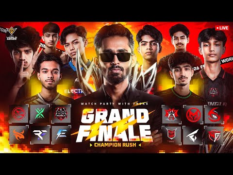 গ্র্যান্ড ফাইনাল | চ্যাম্পিয়ন রাশ | FFWS BD Spring 2026 🛑LIVE