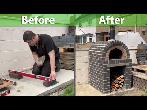 DIY Pizza Oven With No Experience - Full Build