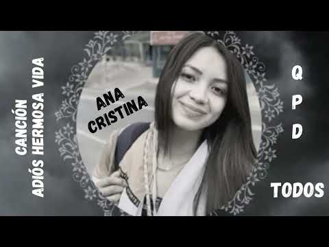 CANCIÓN ADIOS HERMOSA VIDA COMPOSITOR RENE RODRIGO BURBANO ARTEAGA RBA COLOMBIA TAMINANGO NARIÑO 