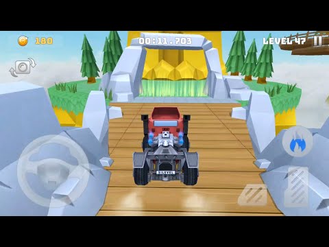 Mountain Climb Stunt - Truck Unlocked - Driving Stunts Levels 41 to 50 - Android Gameplay 3D