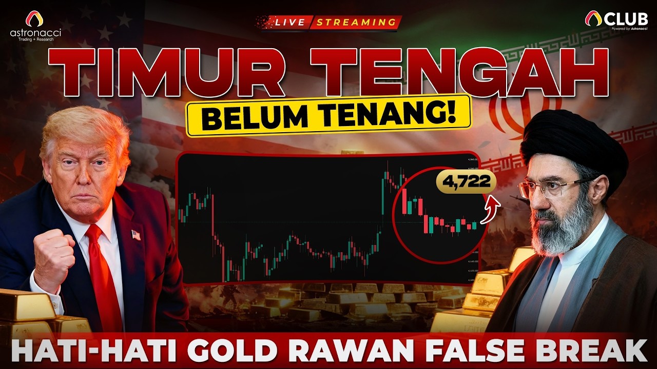 Gold Masih Rawan Jebakan! Timur Tengah Memanas Lagi, Begini Outlook Market Terbarunya