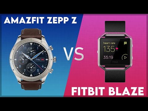 Amazfit Zepp Z vs Fitbit Blaze Comparison