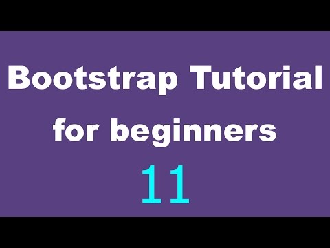 Bootstrap Tutorial for Beginners - 11 - Hidden and multiple classes