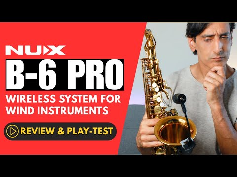 Бездротова мікрофонна система для духових інструментів NUX B-6Pro