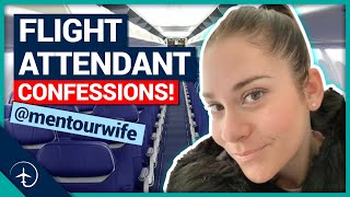 Flight attendant secrets revealed!