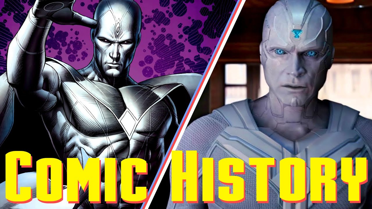 White Vision Complete History [WandaVision]