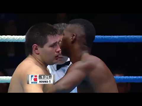 +91kg Maxim BABANIN (Russian Boxing Team) vs Leinier PERO (Domadores de Cuba)