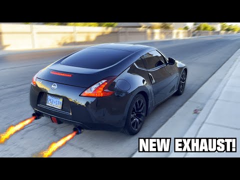 Installing The Invidia N1 GT Catback Exhaust On The 370z! (Sound Clips n Revs)