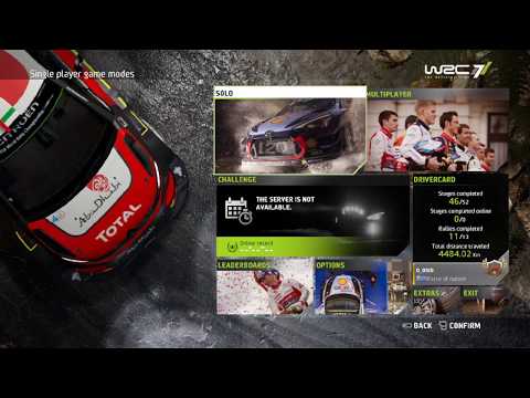 WRC 7 Career mode - Ep1 - A rough debut part 1/2