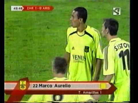 Real Zaragoza 2 - Aris de Salonica 1 UEFA Temporada 07-08