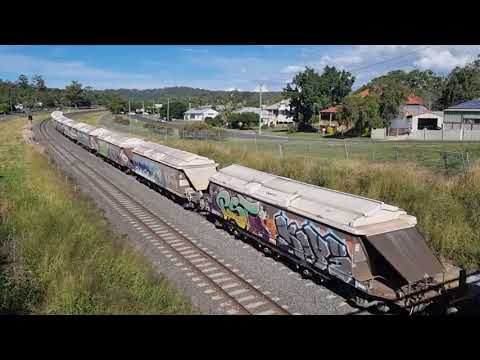 Queensland rail freight train