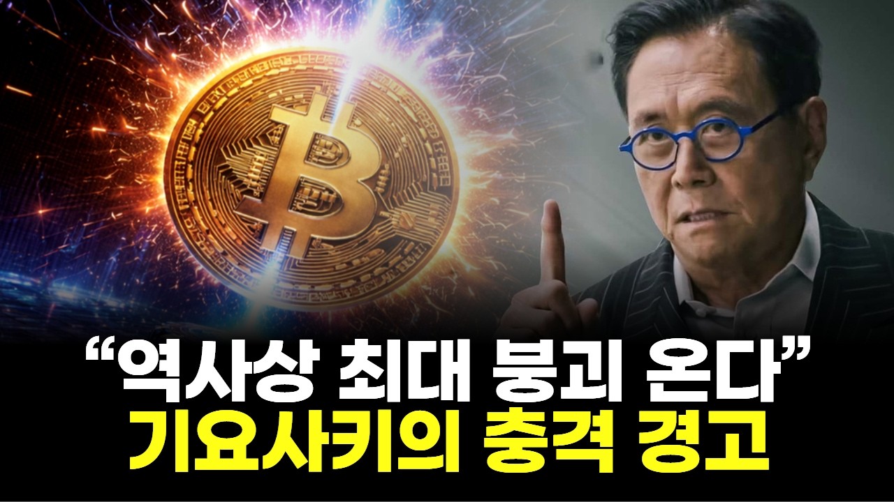 “역사상 최대 붕괴 온다”…기요사키의 충격 경고