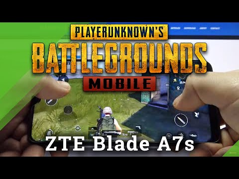 Gaming Quality Test on ZTE Blade A7s - PUBG Gameplay