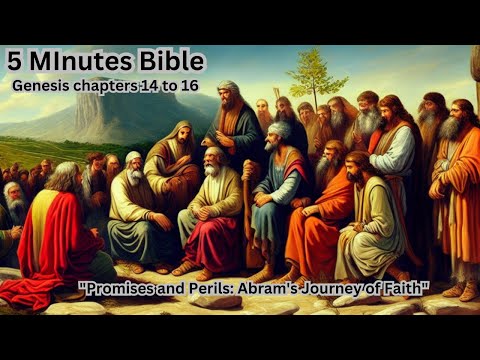 5 Minutes Bible | Genesis 14 to 16 | #Jesus #Bible