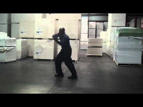 Three Sectional Staff?! Tough!