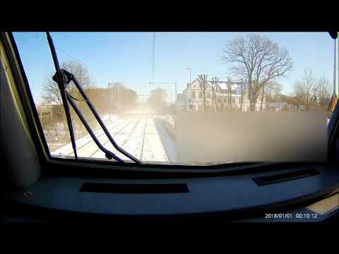 RE60 von Rheine nach Braunschweig Wunderschöne Schneelandschaft