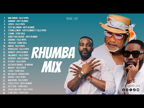 RHUMBA MIX NONSTOP STREET VIBE MIXTAPE FEAT. FALLY IPUPA, KOFFI OLOMIDE, FERRE GOLA - DJ FABIAN 254