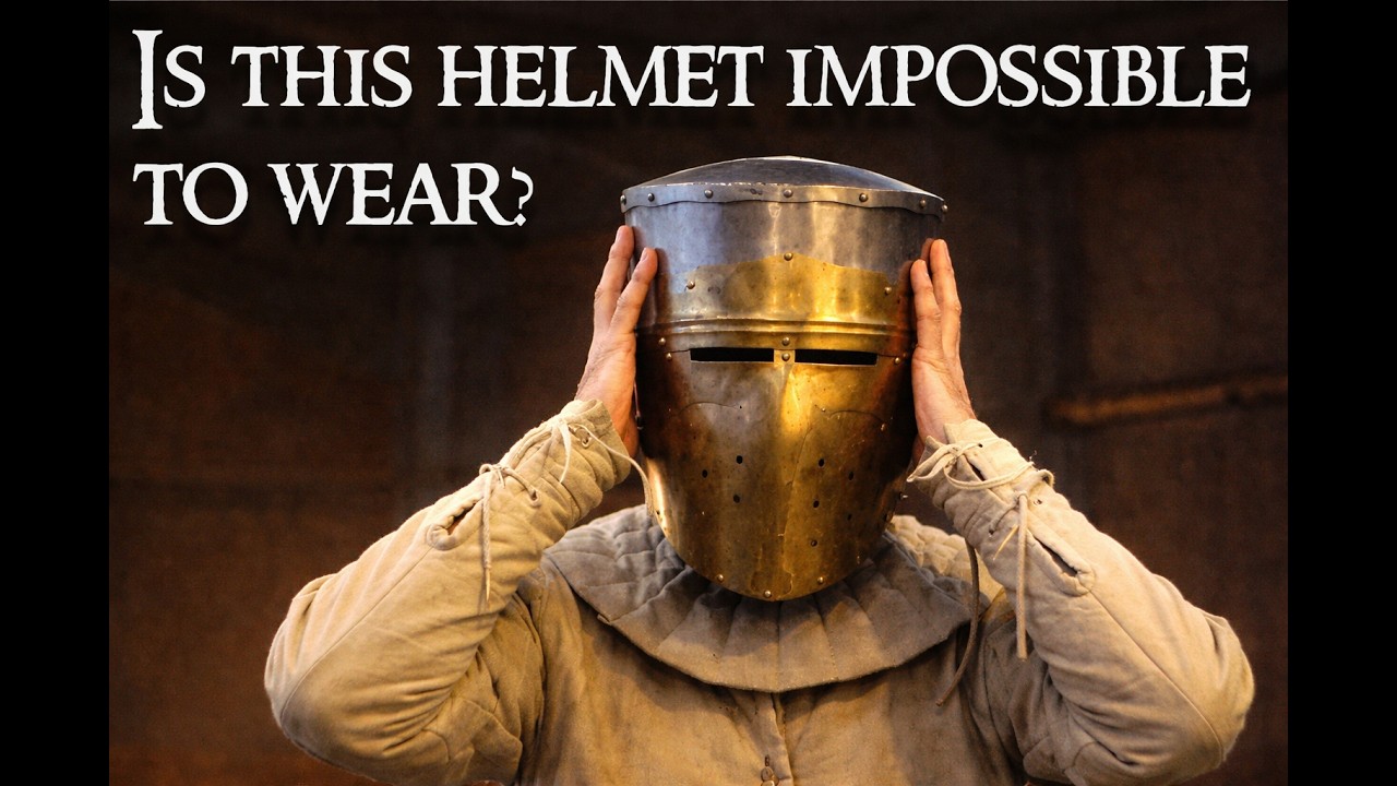 Why did Richard the Lionheart wear a FANCY HELMET?