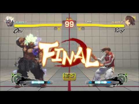 SSFIV AE: Tournament Dreker ( Oni ) VS BAB atomer ( Yang ) On Xbox 360 On 07-09-11