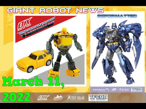 LA TFCON EXCLUSIVES ANNOUNCED!!! | Giant Robot News March 11, 2022