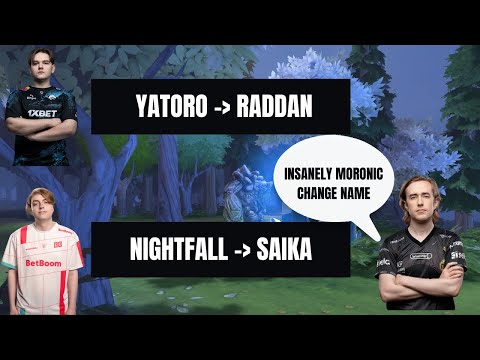 Quinn's BASED Take on Nightfall & Yatoro changing their In-Game Names