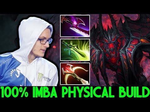 MIRACLE [Shadow Fiend] Crazy Classic Physical Build 100% Imba Hero 7.23 Dota 2