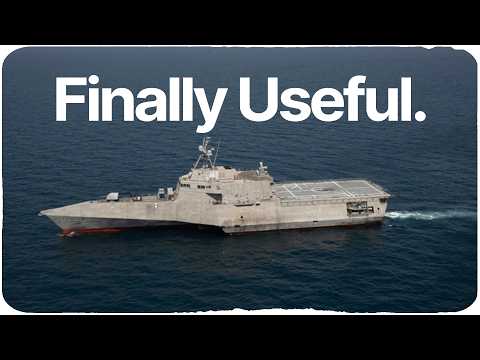 The Navy turned the Littoral Combat Ship into a minehunter