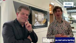 Hobby Prestige 540 UL FULL OPTIONS nu met € 3574,= korting bij Meerbeek Caravans & Campers