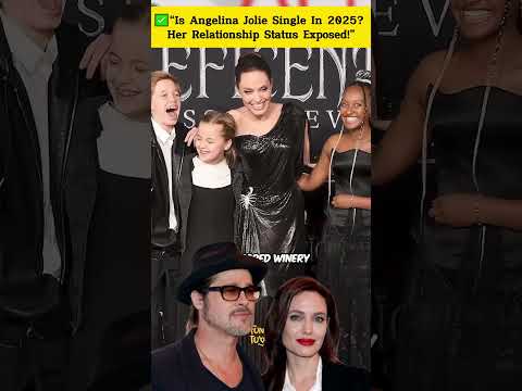 "Angelina Jolie's Love Life Exposed ❤️ | #AngelinaJolie #CelebrityNews"