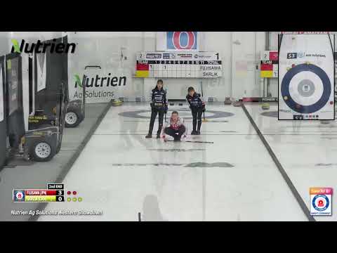 FEATURE Satsuki Fujisawa vs  Kayla Skrlik   Draw 1   Nutrien Ag Solutions Western Showdown XCM