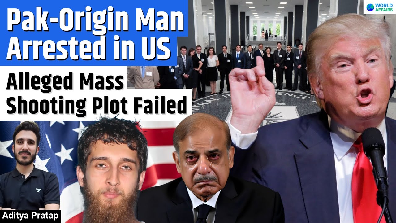 US Foils Alleged Campus Attack Plan | Pakistani-Origin Student Arrested With Weapons