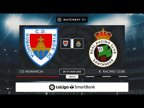 Numancia x Racing Santander (LaLiga SmartBank 2019...