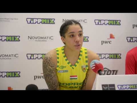 2022.03.04. Sopron Basket - ALUINVENT-DVTK, Gabby értékel