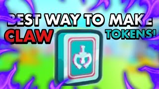 The BEST WAY To Make CLAW TOKENS! - Pet Simulator X - Claw Machine Update!