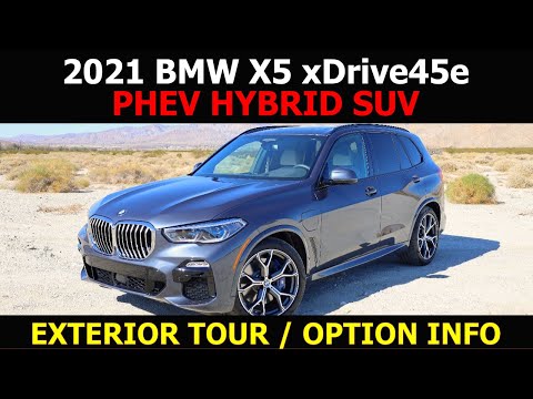2021 BMW X5 xDrive45e PHEV SUV - Exterior Walk-Around with Detailed Option Info