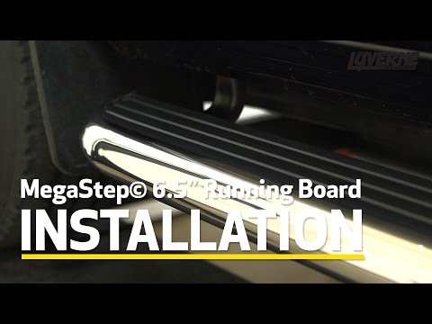 Luverne Install: MegaStep© 6.5" Running Boards on Ram 3500 - 575088-570932
