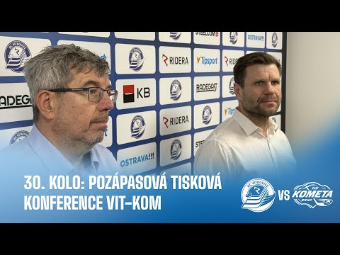 OHLASY TRENÉRŮ | 30. kolo TELH - HC VÍTKOVICE RIDERA - HC Kometa Brno