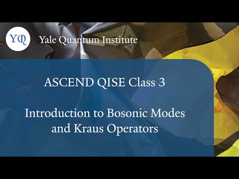 Daniel Weiss: Introduction to Bosonic Modes and Kraus Operators