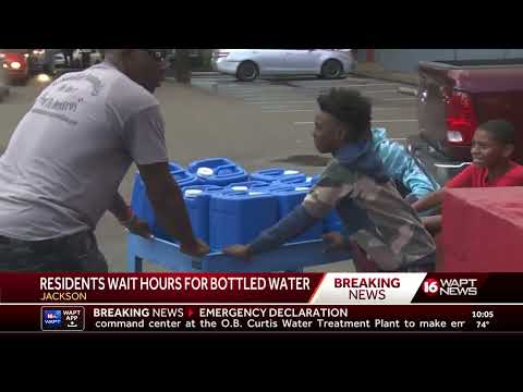 The Mississippi Poor People's Campaign provides water for Jackson residents.