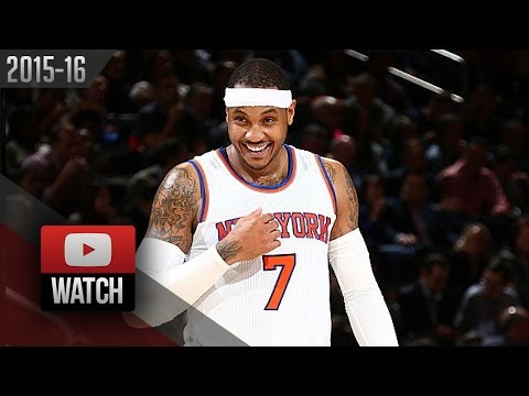 Carmelo Anthony Full Highlights vs Timberwolves (2015.12.16) - 20 Pts, 15 Reb, 9 Ast