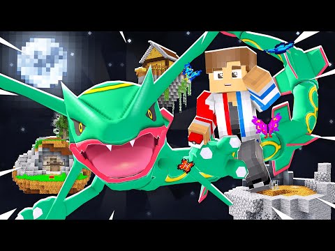Catching *OP* Legendary RAYQUAZA in Pixelmon!
